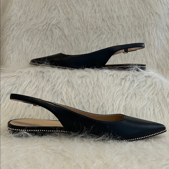 Coach Elegant Black Slingback Flats - Picture 5 of 8